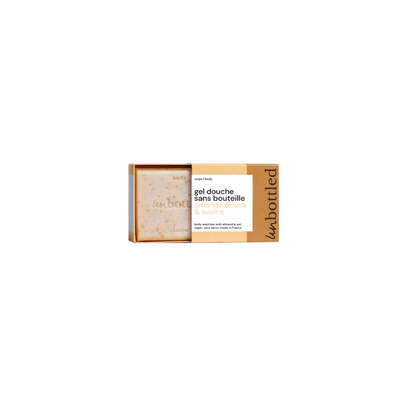Unbottled Mini Gel Douche Avoine & Amande Douce 35gr 1 Unbottled Mini Gel Douche Avoine & Amande Douce 35gr