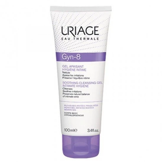 Uriage Gyn-8 Toilette Intime Gel Apaisant 100ml 1 Uriage Gyn-8 Toilette Intime Gel Apaisant 100ml