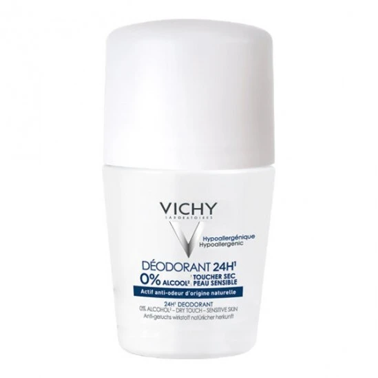 Vichy Déodorant 24h Toucher Sec Roll On 50ml 1 Vichy Déodorant 24h Toucher Sec Roll On 50ml
