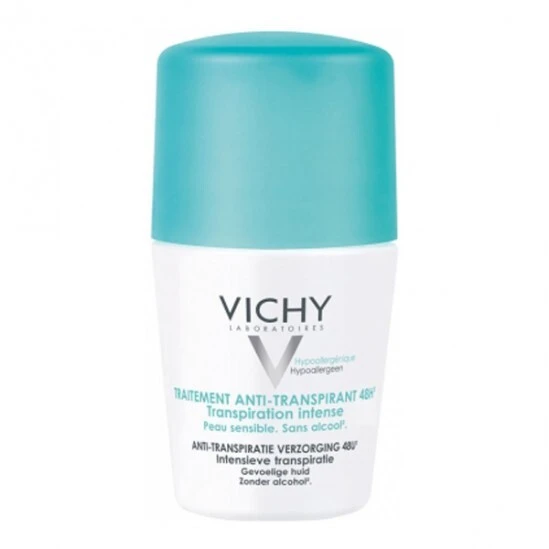Vichy Déodorant Anti-transpirant 48h Transpiration Intense 50ml 1 Vichy Déodorant Anti-transpirant 48h Transpiration Intense 50ml