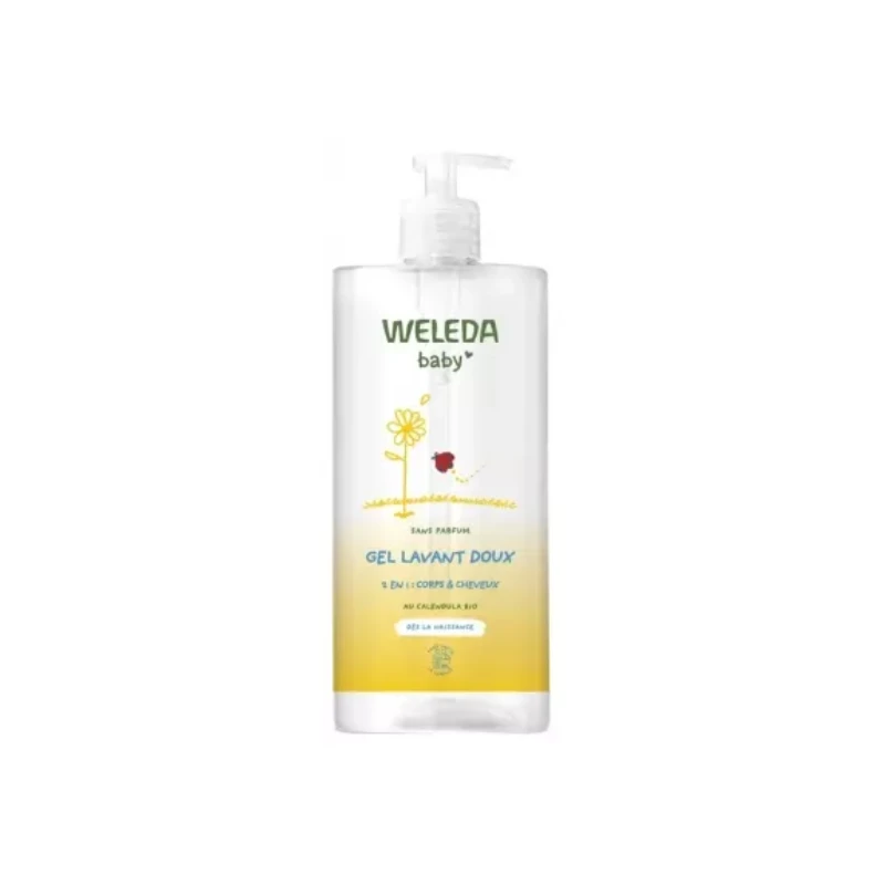 Weleda Baby Gel Lavant Doux Au Calendula 2en1 Sans Parfum 750 Ml 1 Weleda Baby Gel Lavant Doux Au Calendula 2en1 Sans Parfum 750 Ml