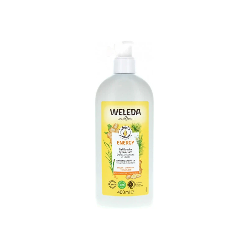 Weleda Energy Gel Douche Dynamisant Aroma Bio 400ml 1 Weleda Energy Gel Douche Dynamisant Aroma Bio 400ml