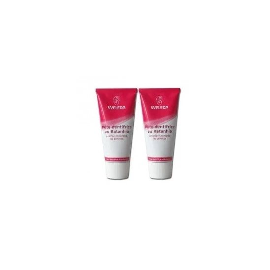 Weleda Pâte Dentifrice Au Ratanhia Duo 75ml 2 Weleda Pâte Dentifrice Au Ratanhia Duo 75ml – Image 2